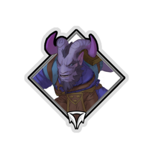 Fallen Crown Sticker: Riki