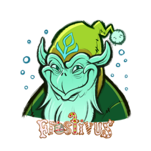 Sticker Coldplay 2023: Necroclaus