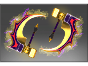 Corrupted Golden Basher Blades